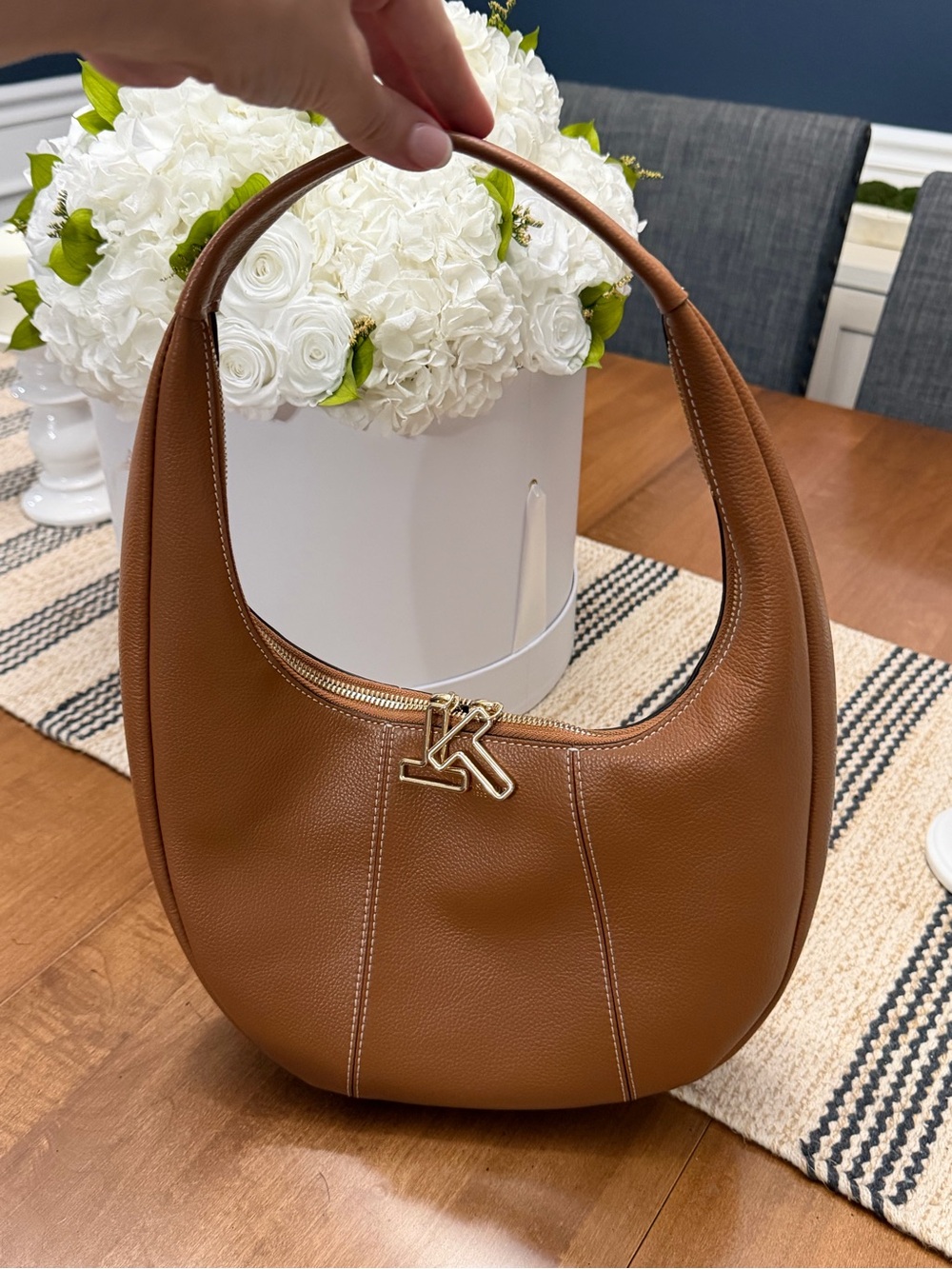 Le Tanneur Medium Juliette Hobo Bag